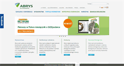 Desktop Screenshot of abrys.pl